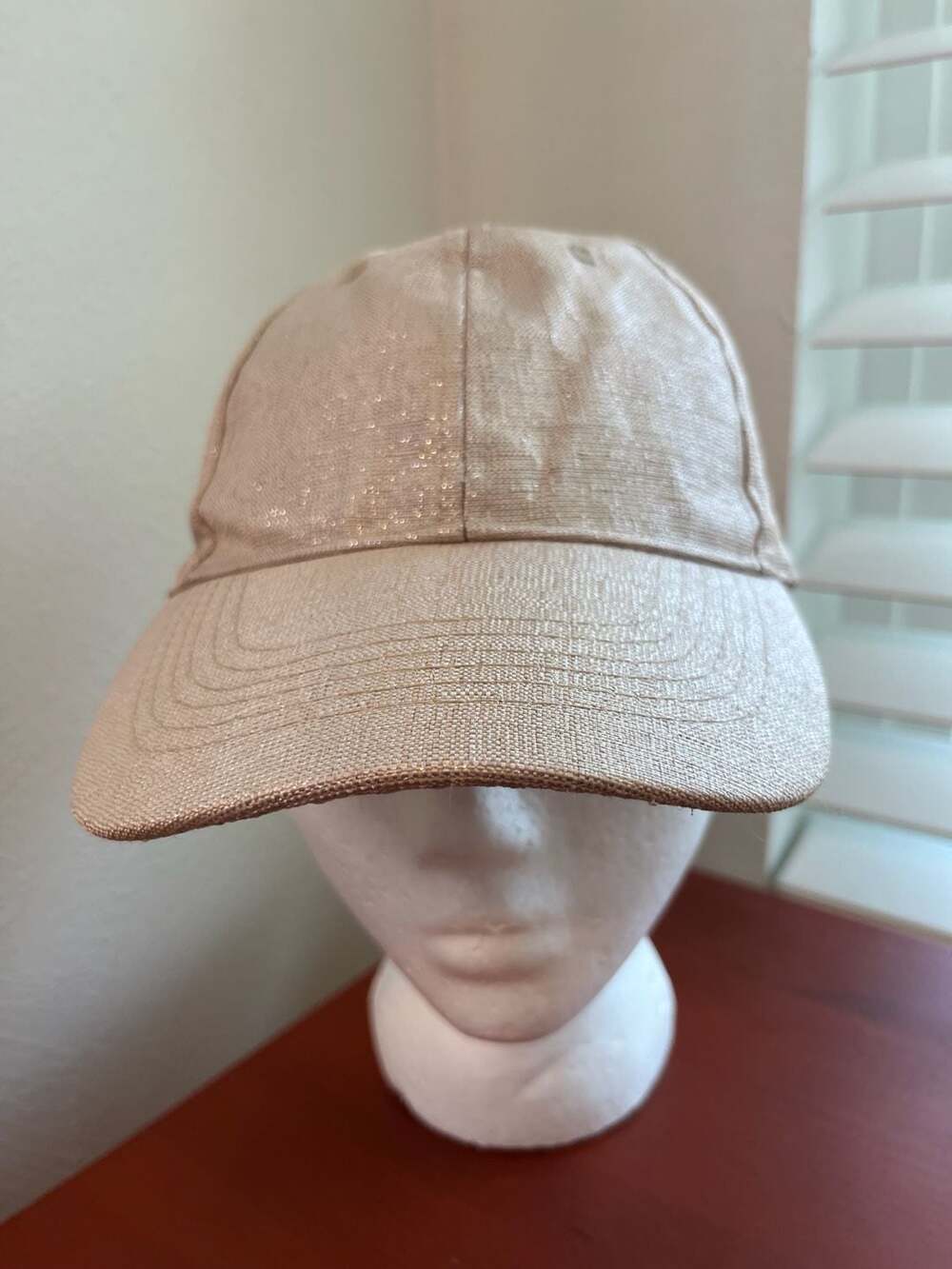 Metallic Glitter Baseball Cap – Sparkly Y2K Glam Adjustable Statement Hat